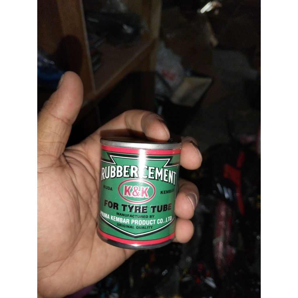 Lem tambal ban dalam sepeda (kaleng kecil)