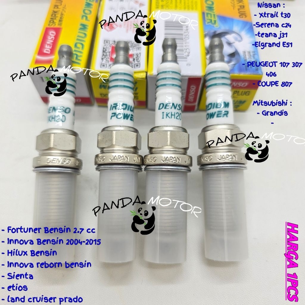 BUSI IRIDIUM POWER DENSO IKH20 INNOVA BENSIN HILUX BENSIN INNOVA REBORN BENSIN ORIGINAL