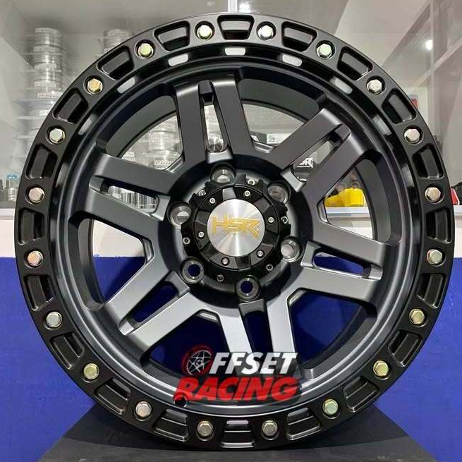 Velg HSR R17 6X139,7 Pajero Fortuner Ranger Velg Mobil HSR TAGAWA Ring 17 Lebar 8,5