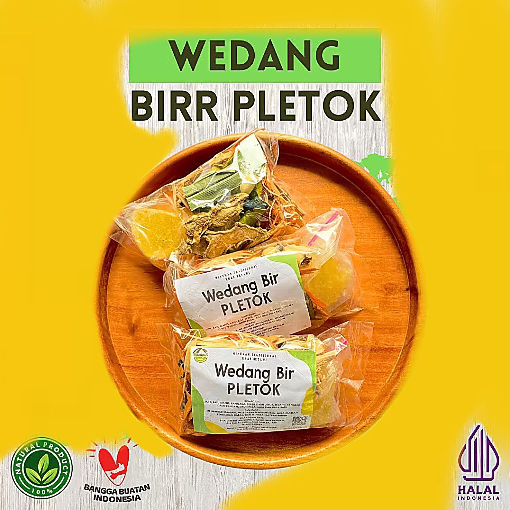 Wedang Bir Pletok 15 Rempah Khas Betawi Praktis