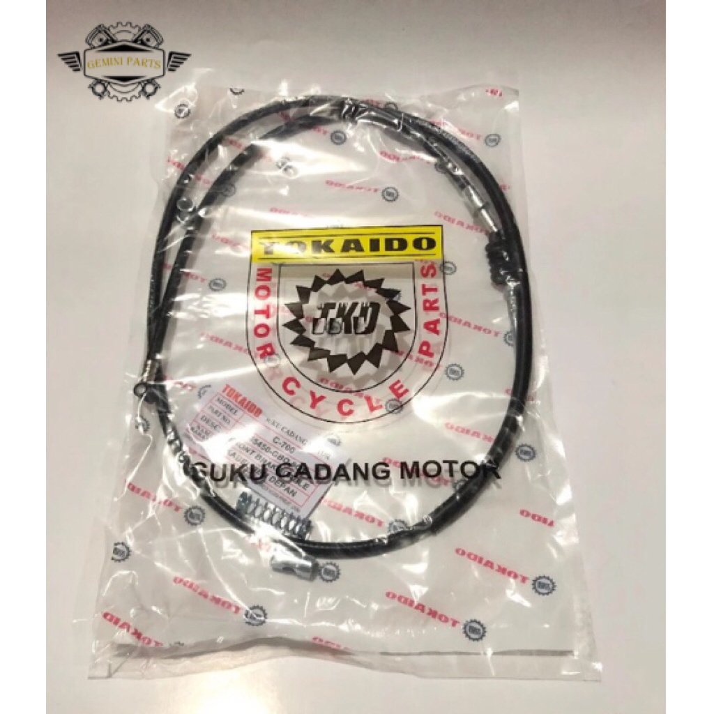 KABEL TALI REM DEPAN C70 C700 C80 C800 TKD TOKAIDO