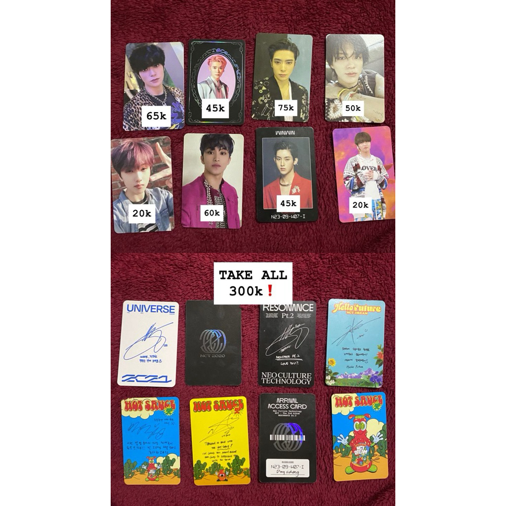 [READY] TAKE ALL PHOTOCARD NCT