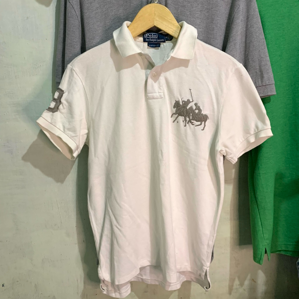 Polo Ralph Lauren White Big Logo