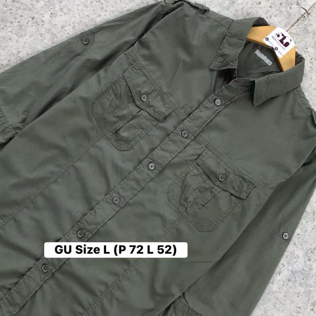 Work Shirt GU Uniqlo