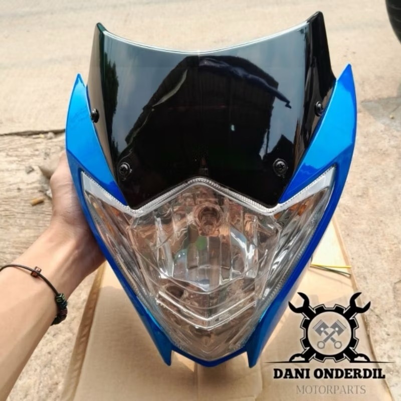 Batok Kepala Reflektor Lampu Depan Satria Fu Facelift Tahun 2014