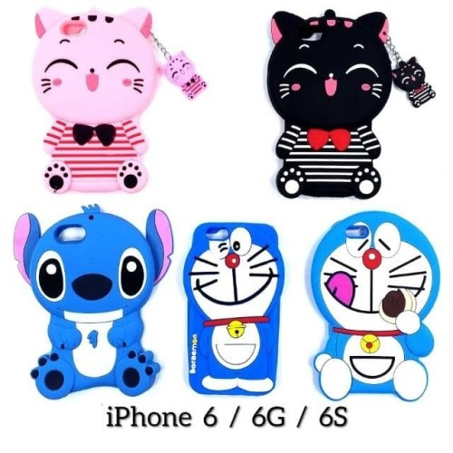 Silikon 3D iPhone 7 7G / iPhone 8 / iPhone 7 Plus 5.5 inch / iPhone 8 Plus 5.5 inch Softcase Candy C