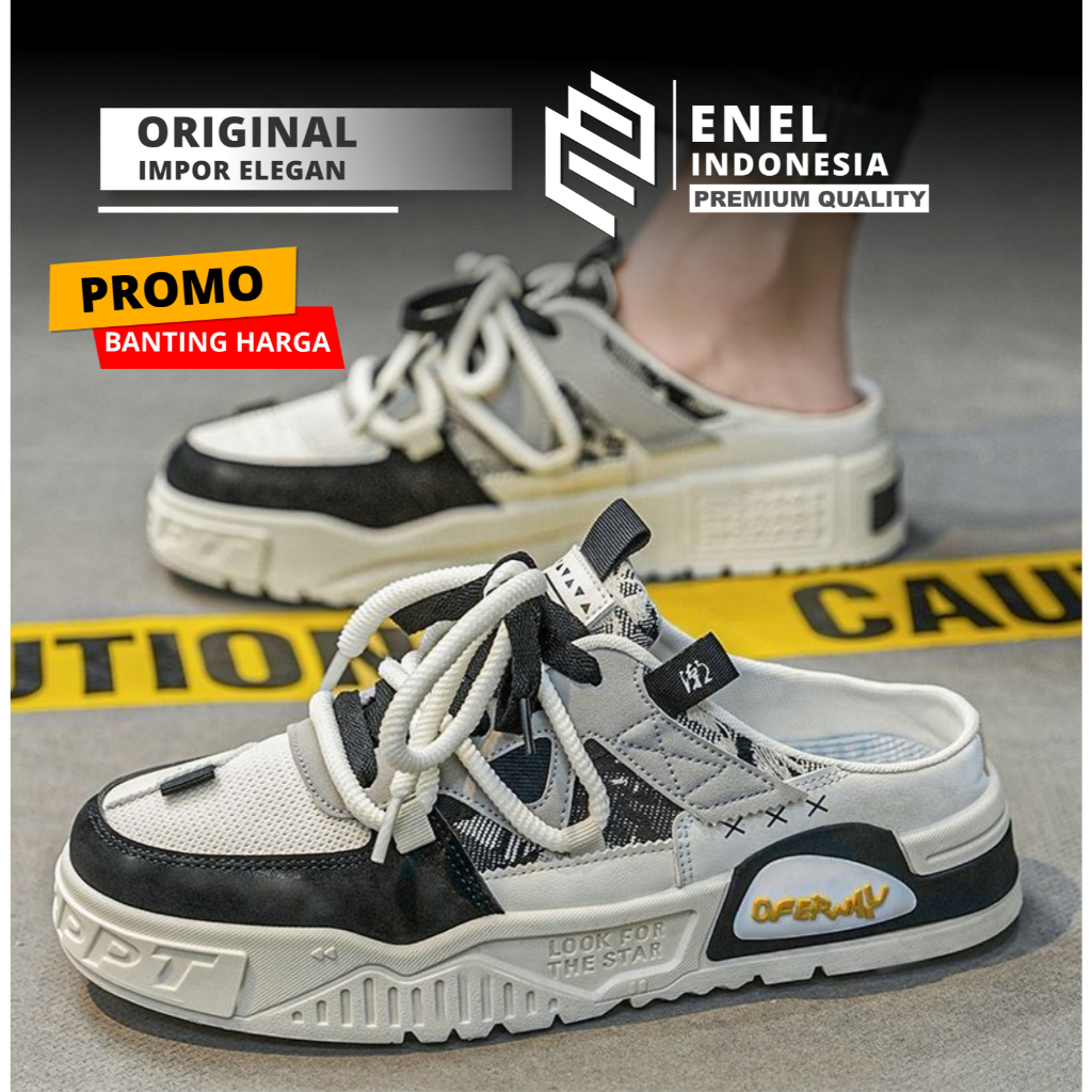 Sepatu Sandal Casual Slip on Kekinian trendly | Sepatu outdoor impor original | K51