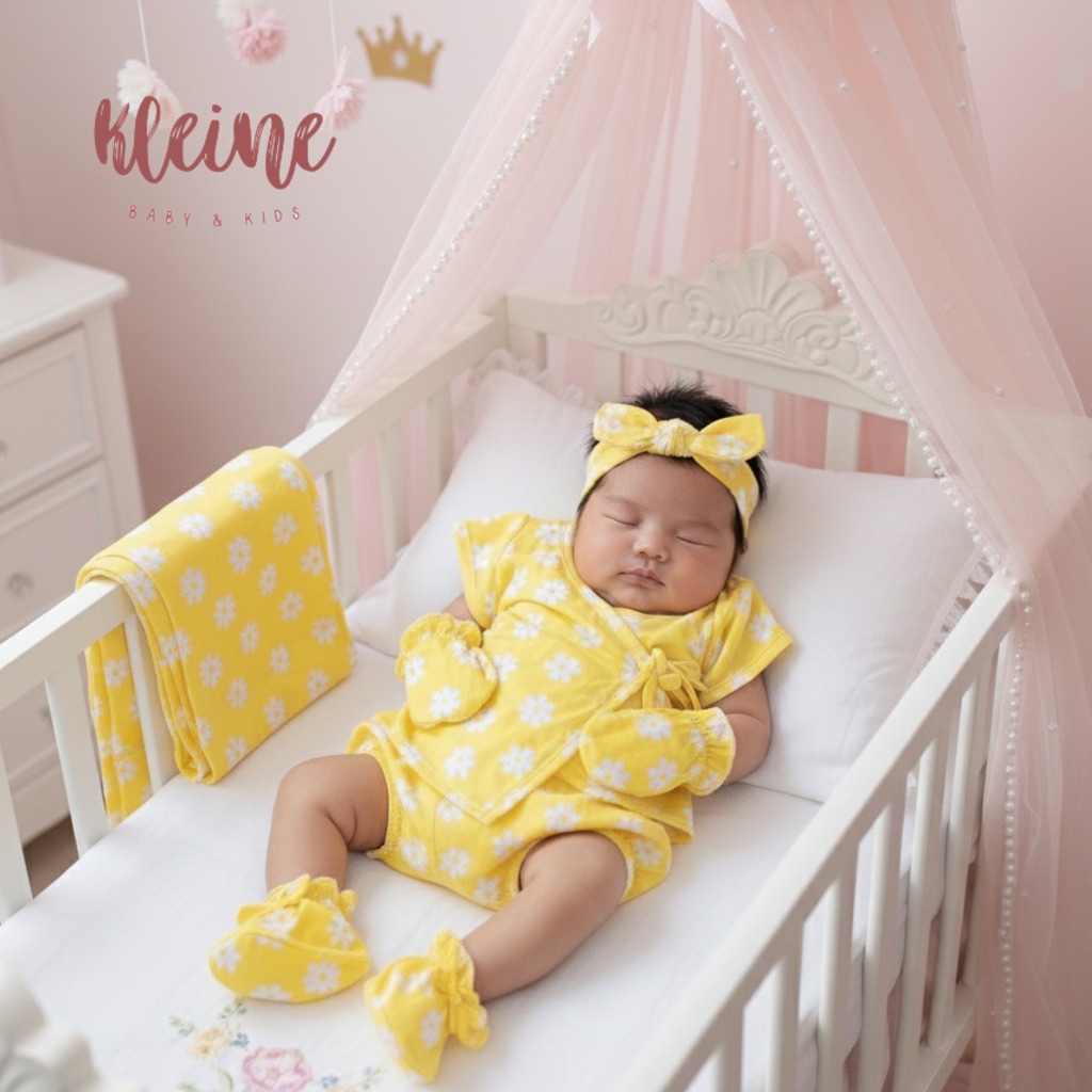 KLEINE BABY & KIDS - ALLURA SWADDLE KIMONO SET/BEDONG BAYI/BEDONG SET/BEDONG SET BAJU/SWADDLE