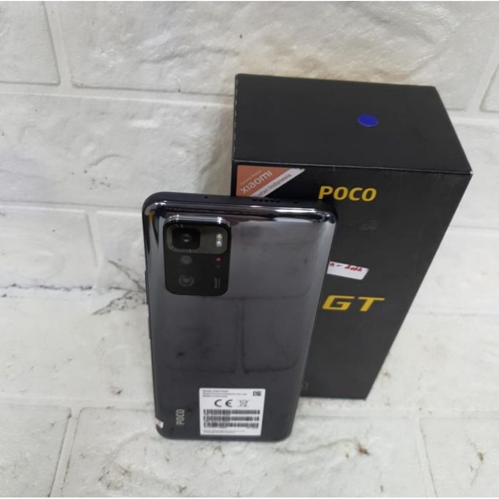 Termurah!!! XIAOMI POCO POCOPHONE X3 GT RAM 8/128GB EX RESMI SECOND FULLSET NO MINUS