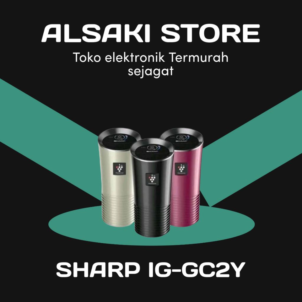 SHARP IG-GC2Y/IGGC2Y/IG
GC2Y air Purifier for Car or personal