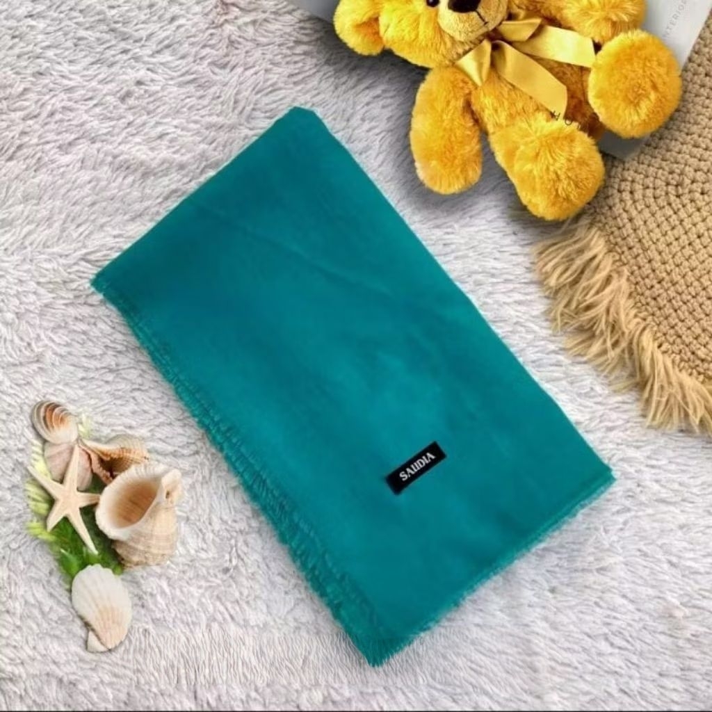 Ready stock kerudung Segiempat Saudia Rawis PKK logo bordir/ Hijab Rawis  PKK bordir/ Jilbab PKK log