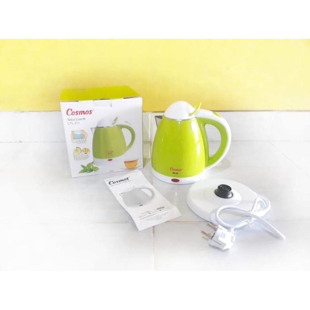Kettle electrik teko listrik pemanas air LUNALIFE / QQ / Cosmos