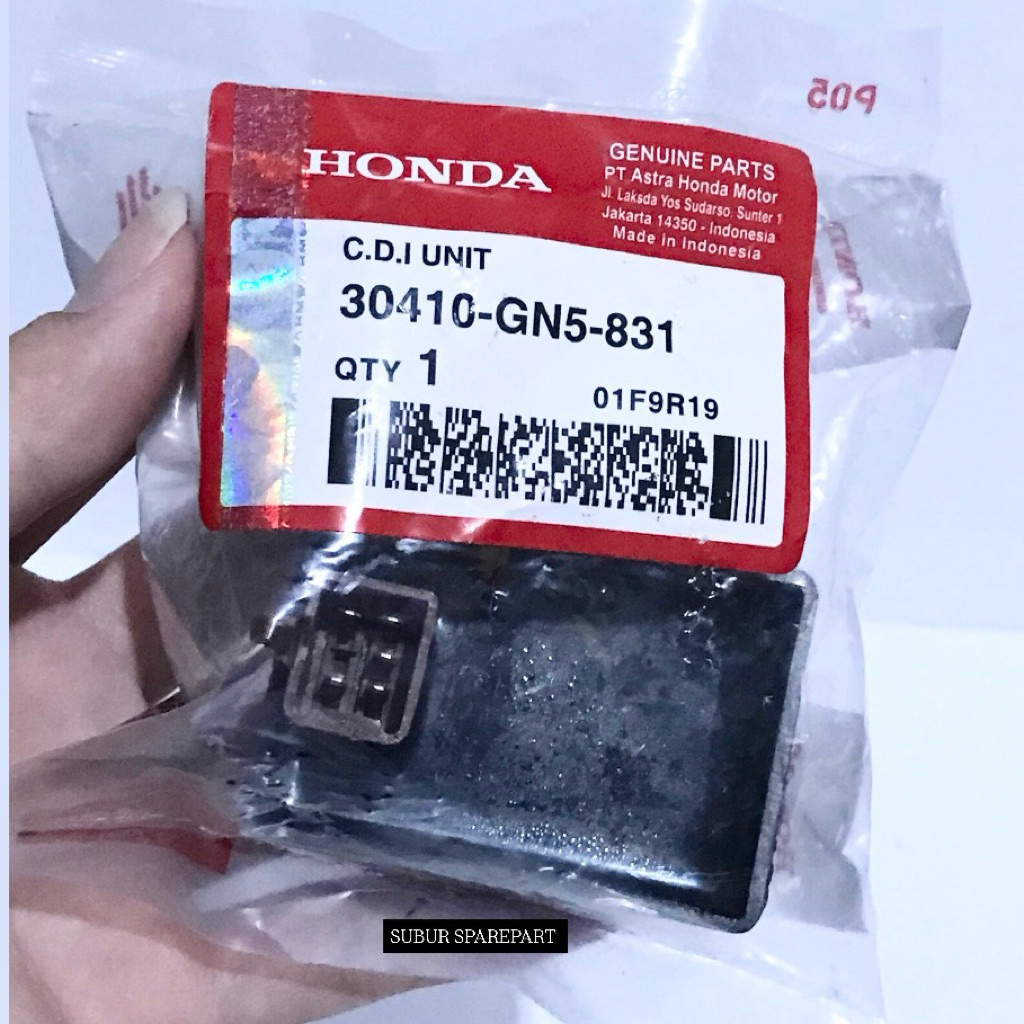 CDI UNIT GN5 HONDA GRAND PRIMA LEGENDA SUPRA FIT NEW SUPRA X REVO LAMA OLD KUALITAS ASLI ORIGINAL