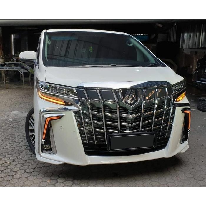 Bodykit Alphard Alphard 2015 Facelift Bodykit Alphard 2015 Upgrade 2019 facelift