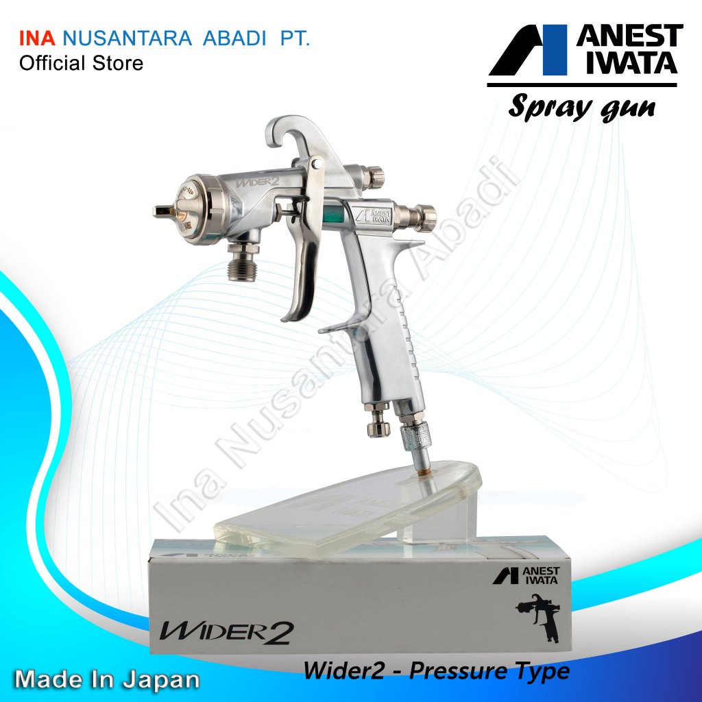 WIDER2 Pressure - Spray Gun - Anest Iwata
