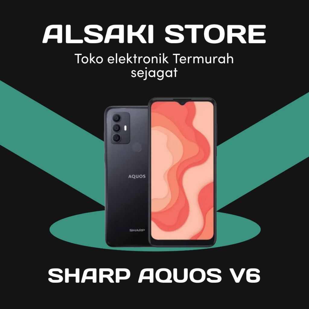 AQUOS V6 3/32 SHARP SMARTPHONE GARANSI RESMI