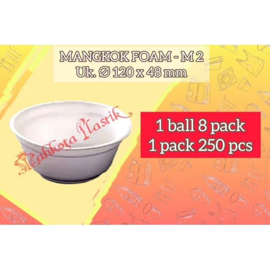 mangkok foam m2