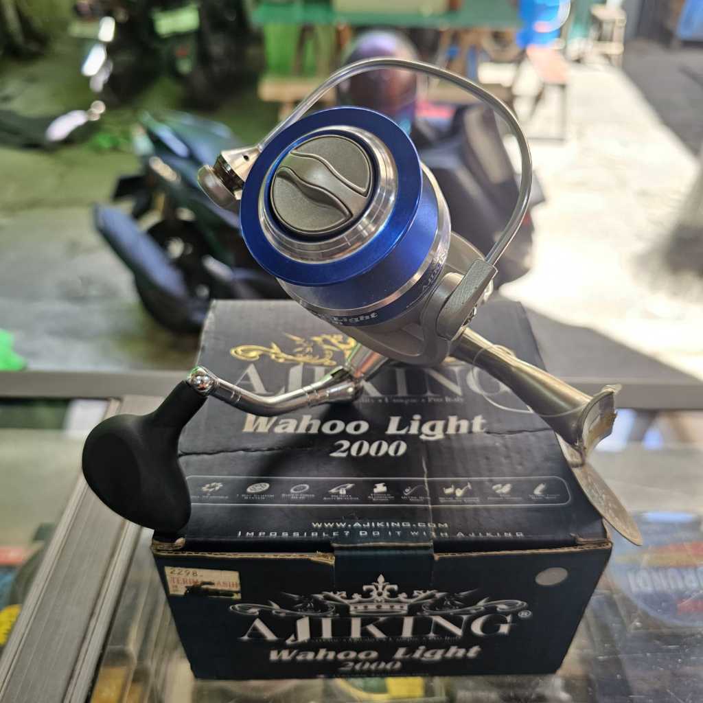 REEL AJIKING WAHOO LIGHT | 2000 | ALUMINIUM | HIGH METAL GRADE