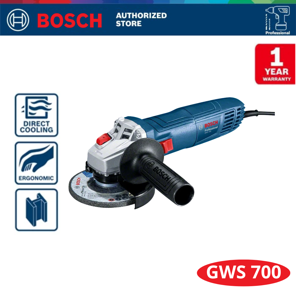 Bosch GWS 700 Mesin Gerinda Tangan 4 inch