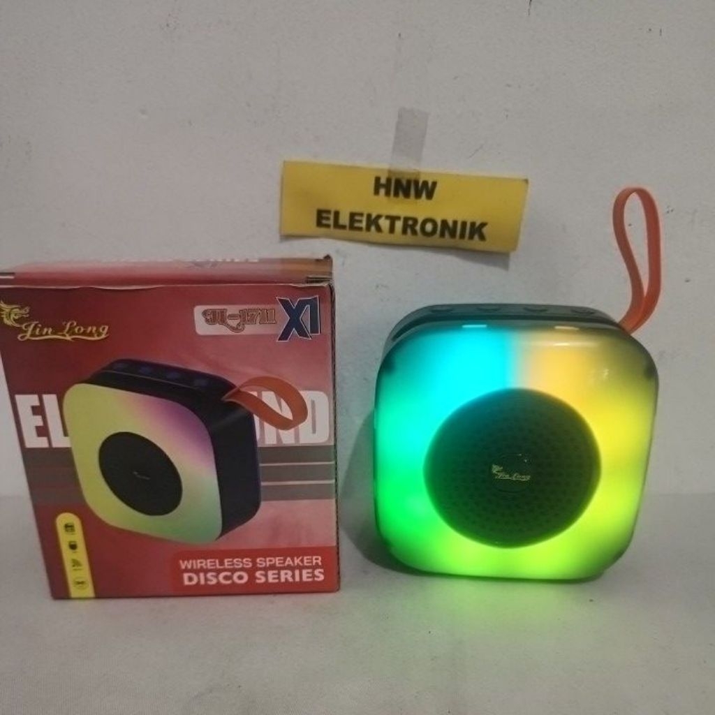 speaker karaoke Jin Long Jinlong disco series X1 JL 1711 bisa di cas USB BLUETOOTH