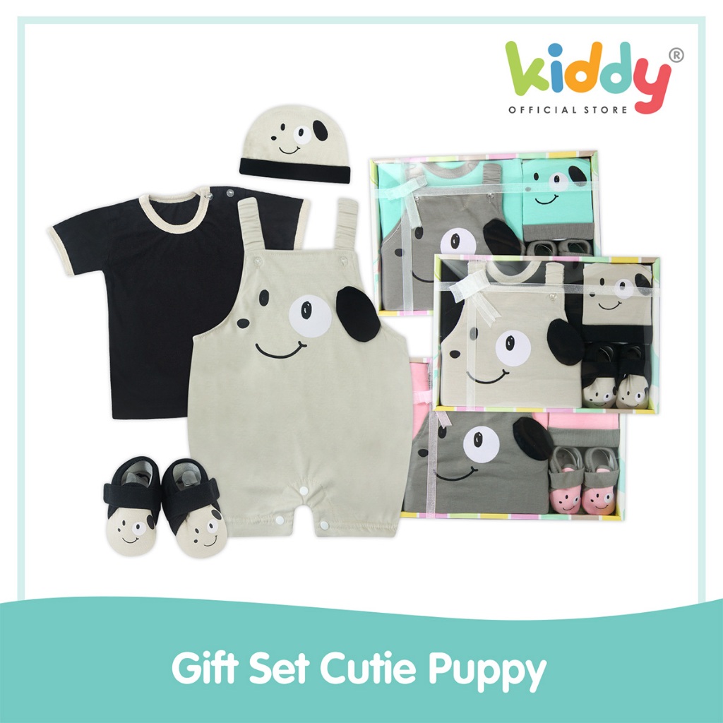 Cuci Gudang  Kiddy Baby Gift Set / Hampers Bayi / Kado Lahiran Bayi / Baju Pakaian Bayi