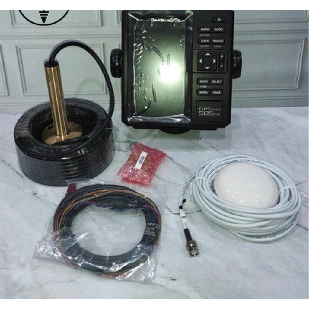 Garmin GPSMAP 585 Plus + Tranducer GT15TH GARANSI RESMI TAM