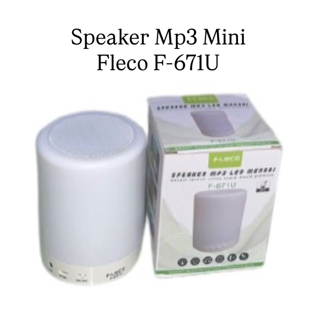 Jual Speaker Mp3 Mini Fleco F-671U/Speaker Fleco Murah
