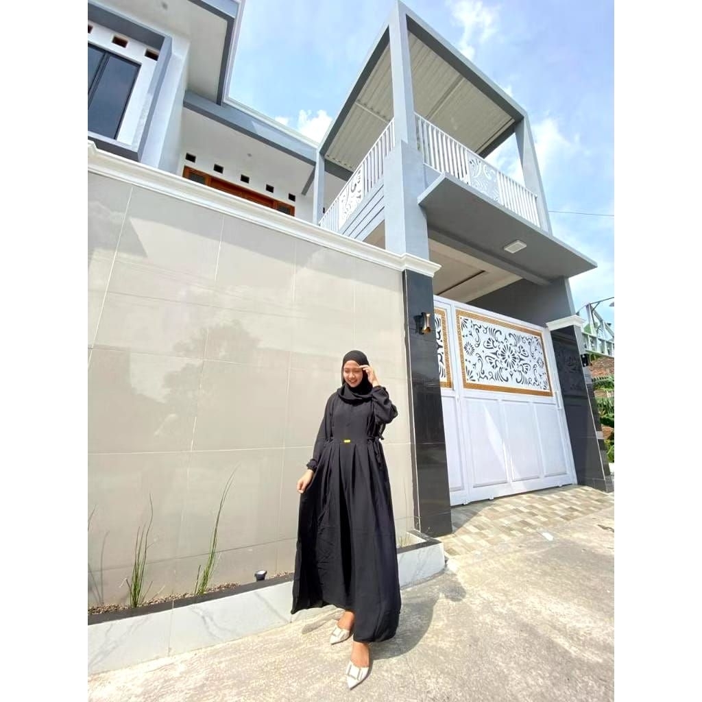 Gamis crinkle polos jumbo//gamis polos jumbo // gamis crinkle premium//