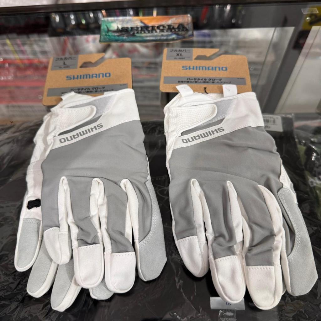 SARUNG TANGAN SHIMANO OCEA GLOVES GL - 005V WHITE