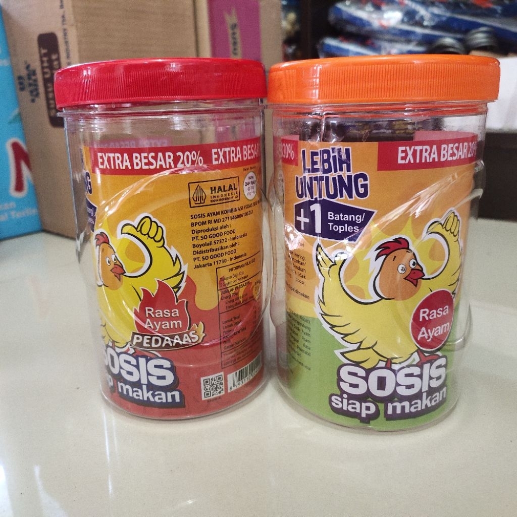 Toples Bekas Sosis