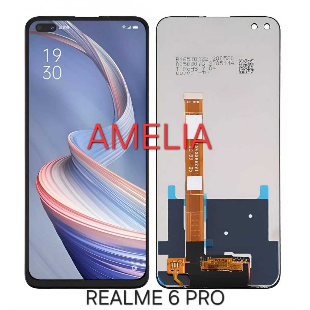LCD REALME 6 PRO RMX-2061 RMX-2063 FULLSET TOUCHSCREEN ORIGINAL
