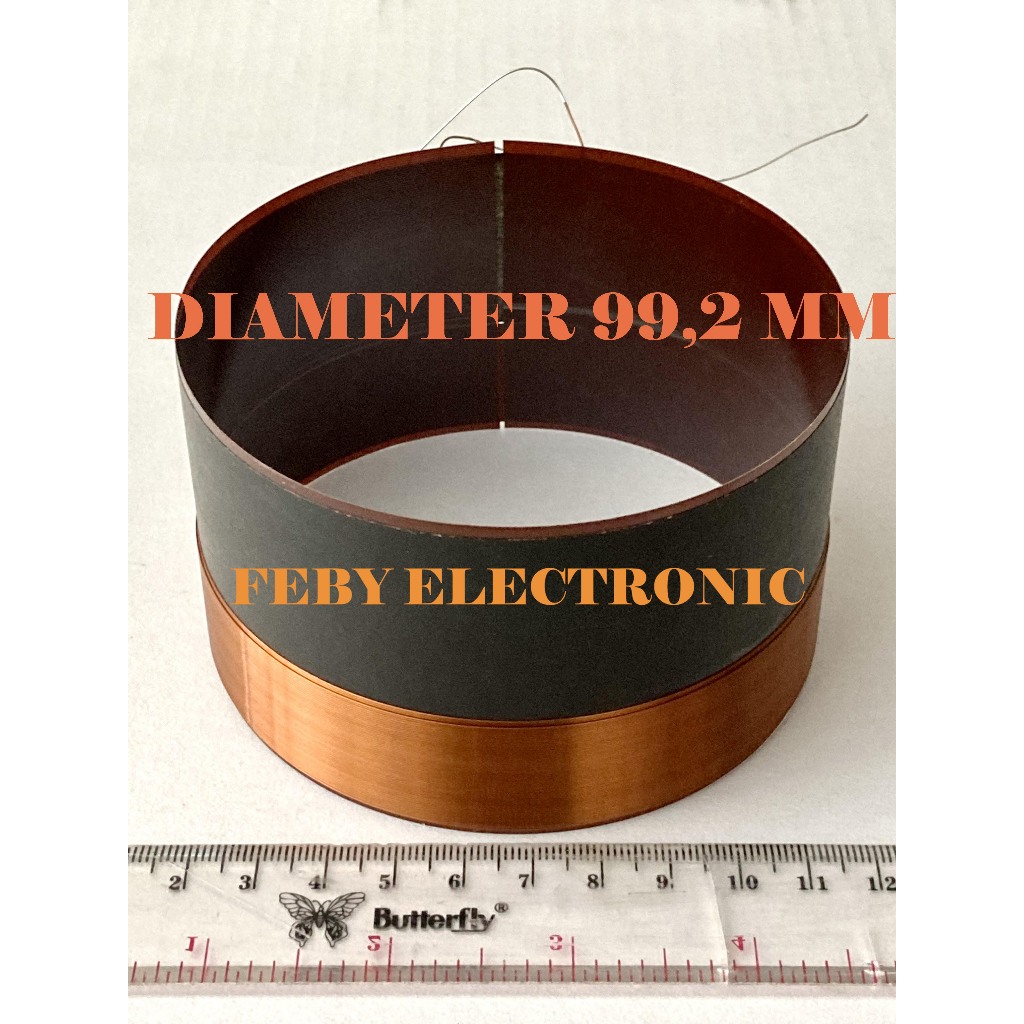 Spol speaker 99,2 mm voice coil speaker spool spul speaker 4 inch