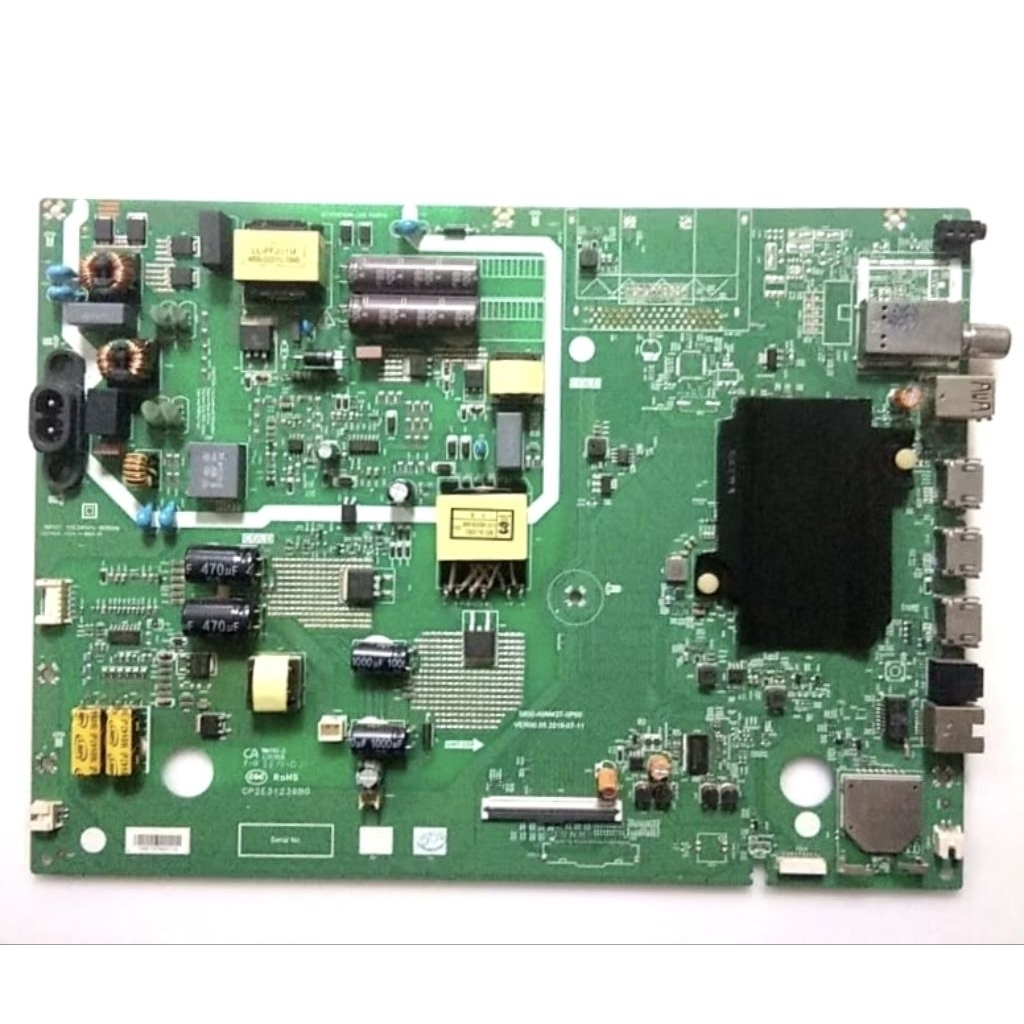 MAINBOARD TV COOCAA 50UB5100 ORIGINAL 5800-A9M43T-0P00 MB COOCAA 50UB5100 MOTHERBOARD TV 50UB5100 MB