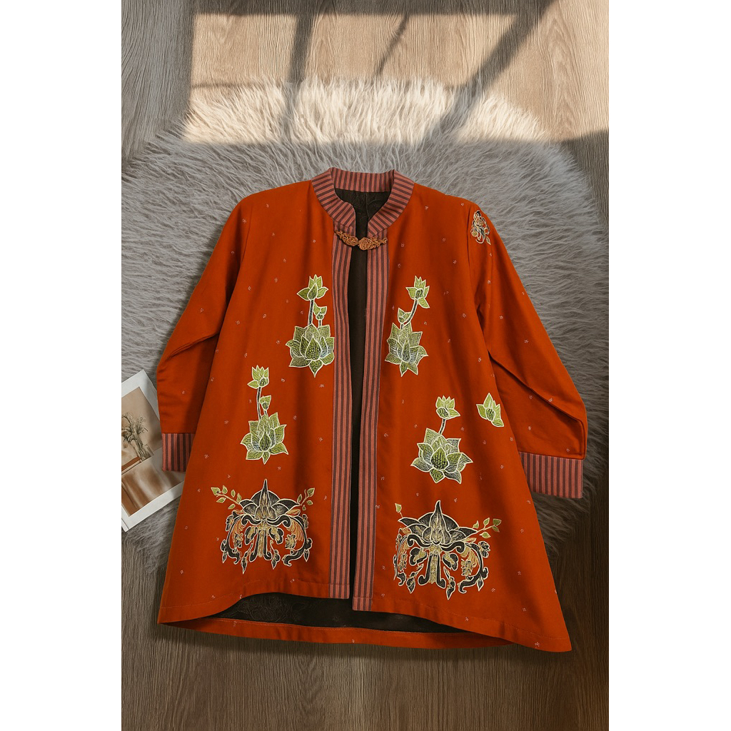 Blouse Wanita Modern | Batik Tulis Premium | Batik Sleker Asri