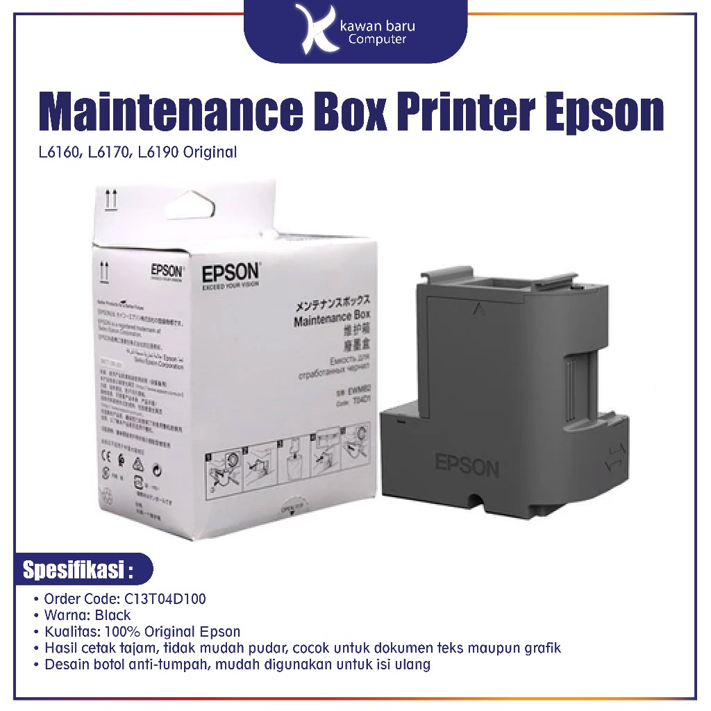 Maintenance Box Printer Epson L6160, L6170, L6190 Original