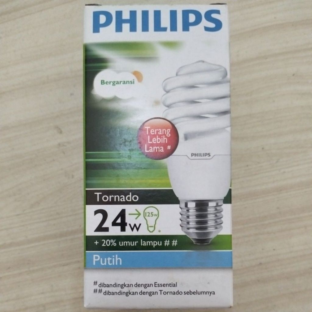 Lampu Tornado Philips 24 watt