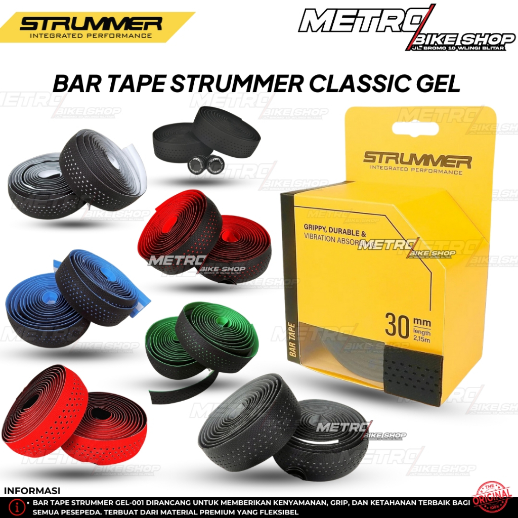 Strummer Bar tape Gel Roadbike Bar Tape Strummer GEL-001 Bar Tape fixie original