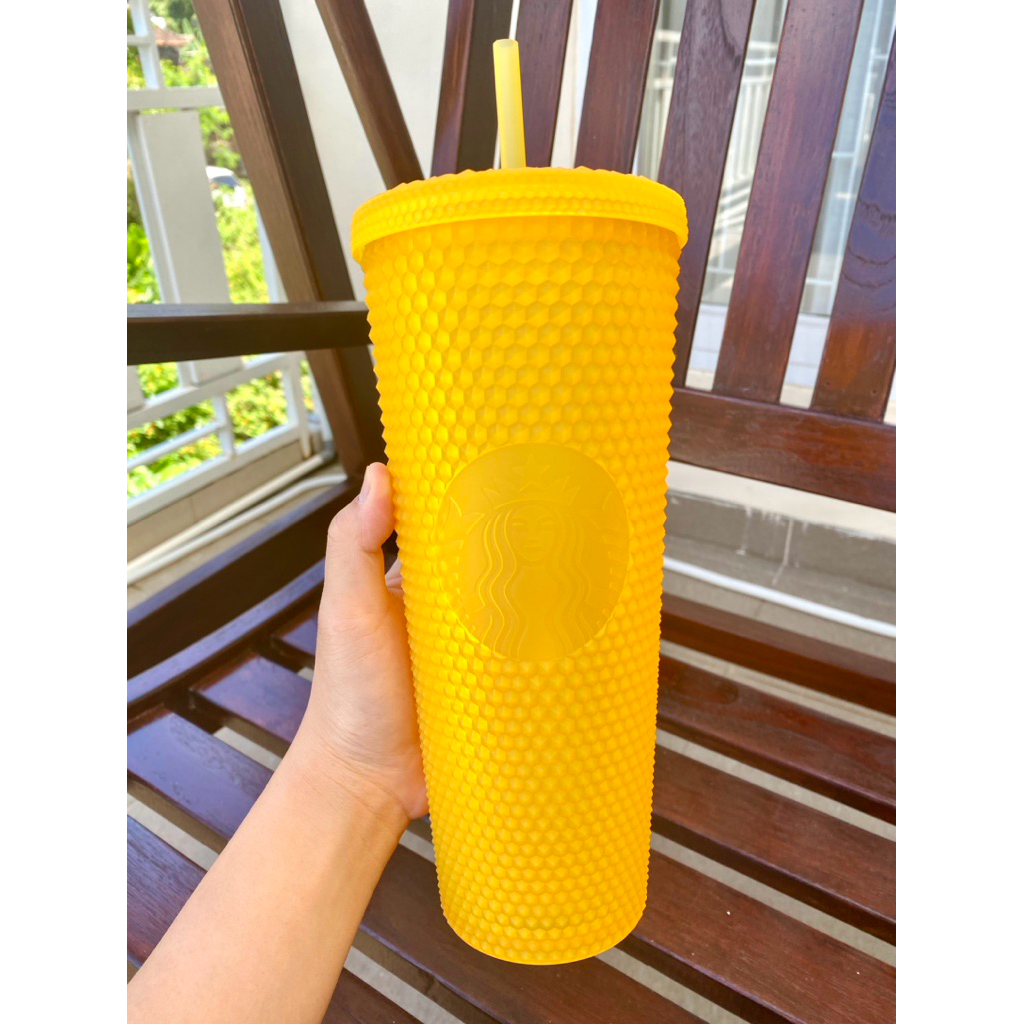 Tumbler Starbucks Orange Jelly Studded