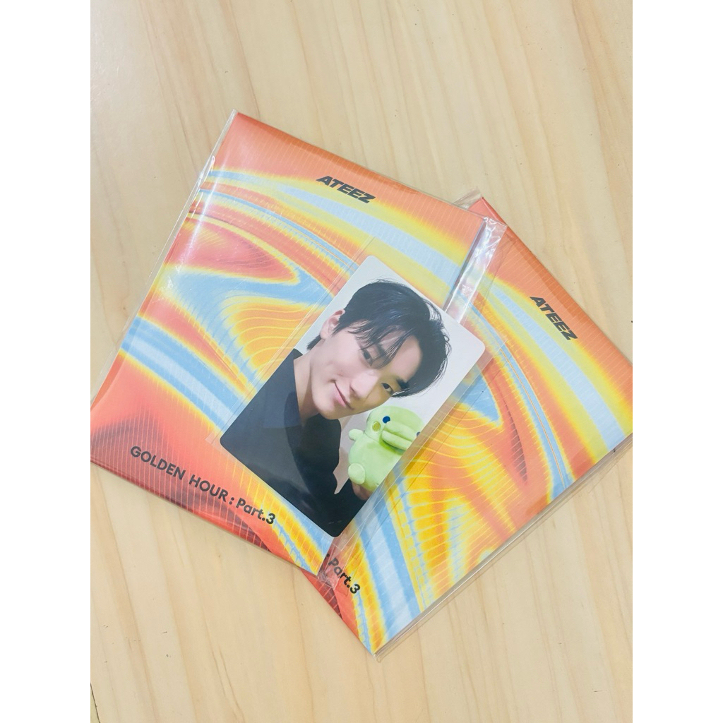 Poca Album Ateez + Jump Up Lucky Draw San