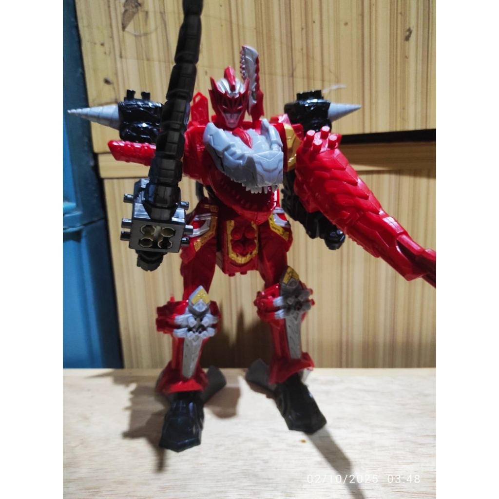 DX Megazord Power Rangers Dino Fury Ryosoulger T-Rex Champion Zord Hasbro