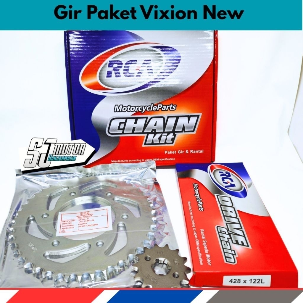 Gir Paket Set RCA Vixion New Vixion NVA NVL