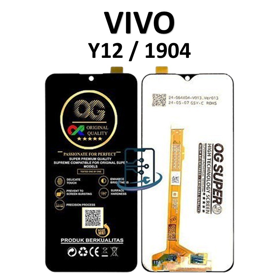 LCD TOUCHSCREEN VIVO Y12 / 1904 ORIGINAL FULLSET