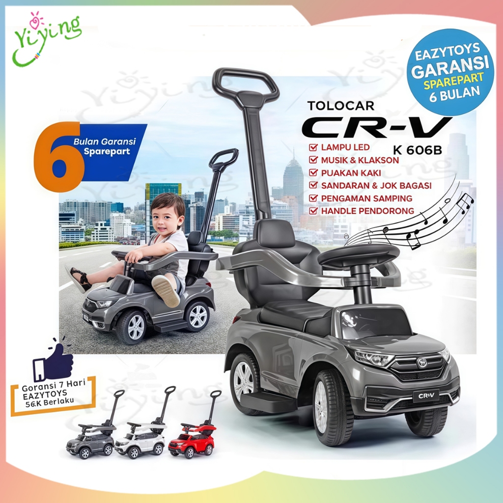 Mainan Anak Mobil Mobilan Dorong Jeep Xpander Pajero CRV TOLOCAR PMB Mobil Aki Anak