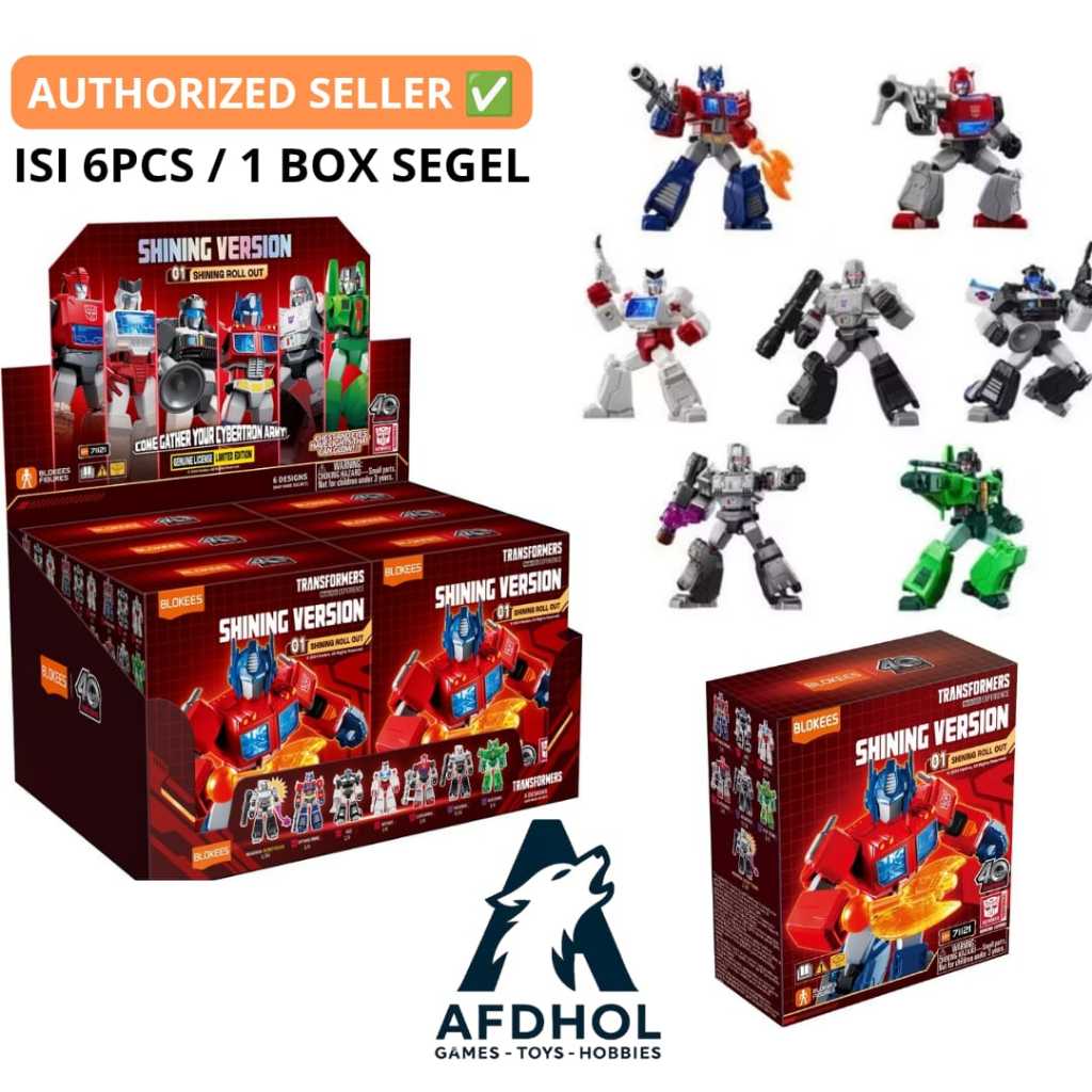 BLOKEES TRANSFORMERS SHINING VERSION 01 BLIND BOX SHINING ATTACK SHINING ROLL OUT SV 01 FIGURE TRANS