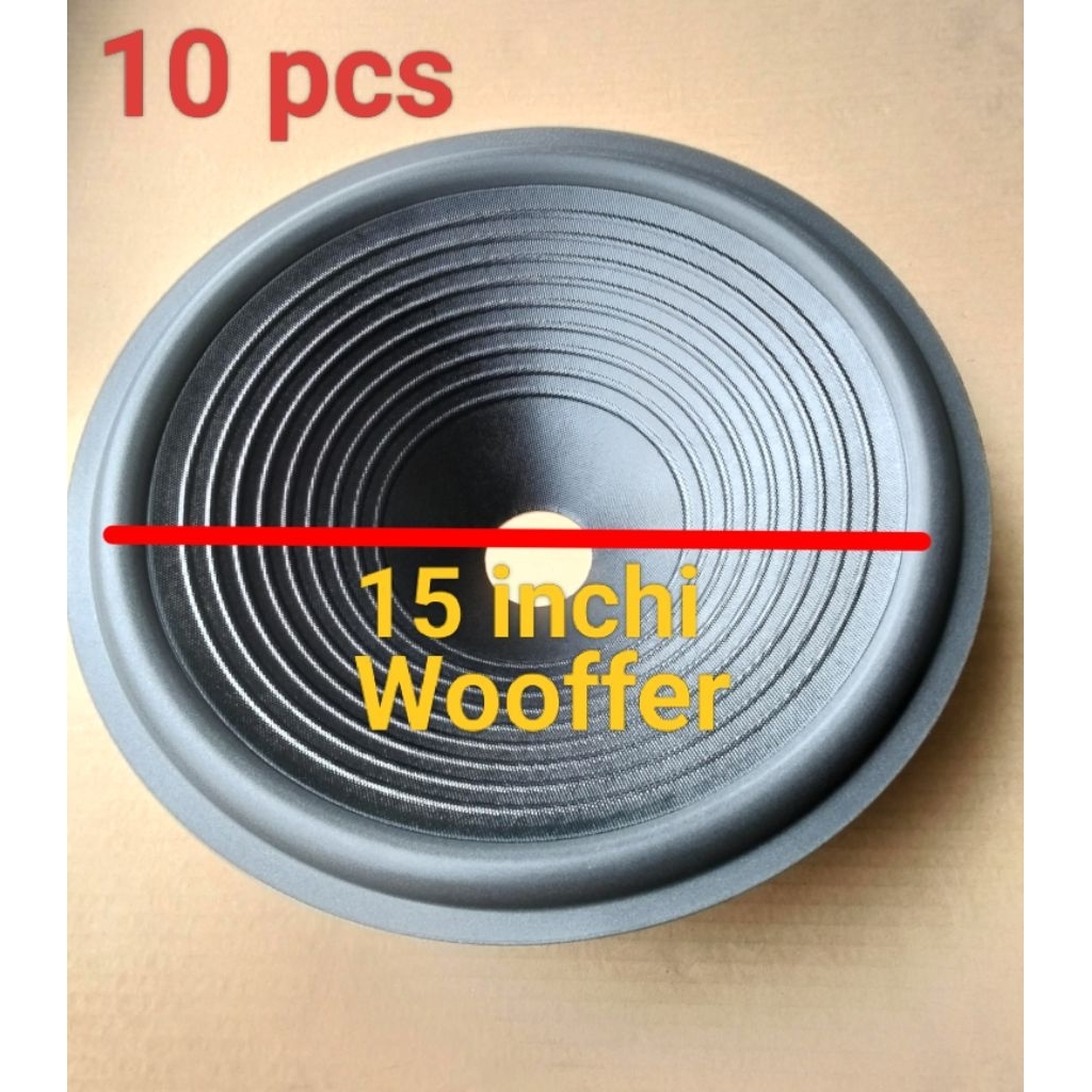 10 pcs daun speker 15 inch woper 15 inch