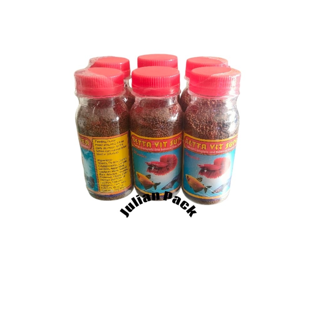 Betta Vit Super Pakan Ikan Cupang, Glofish, Guppy