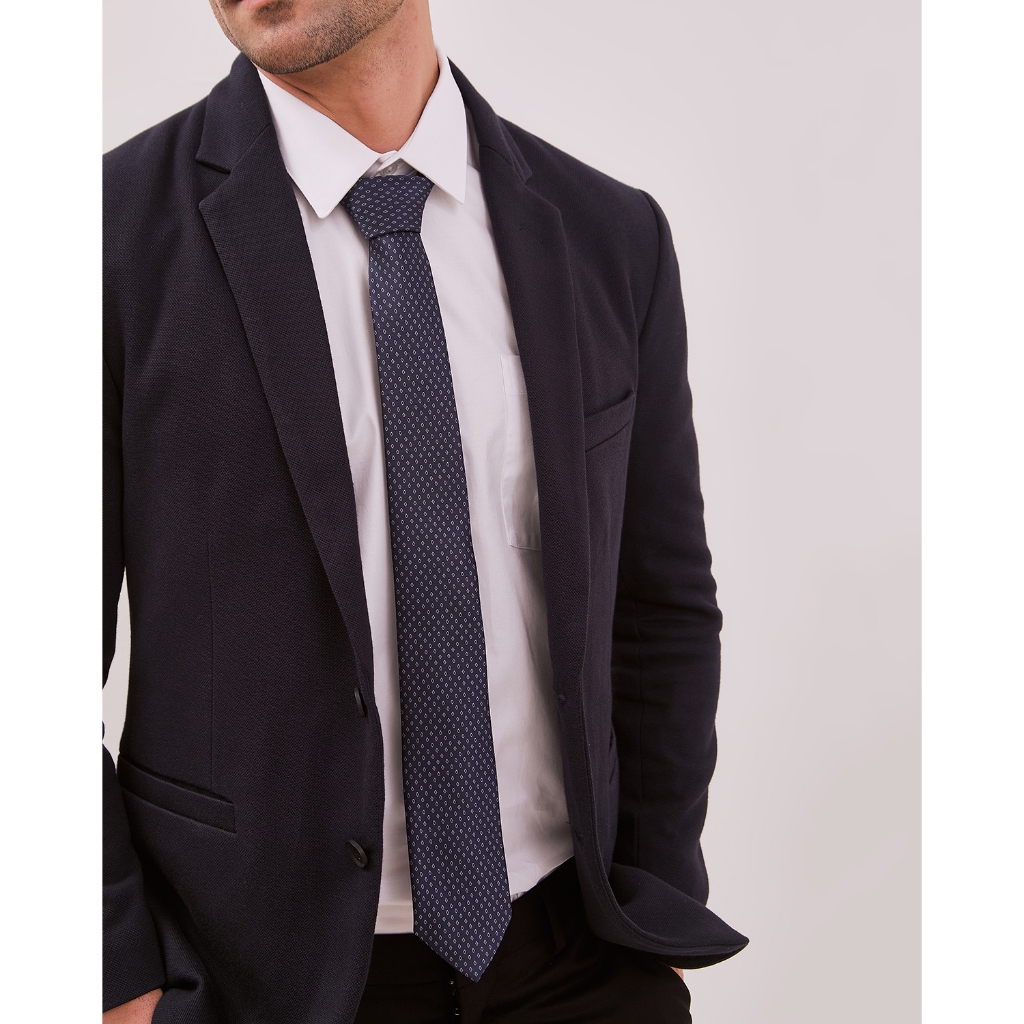 VALINO Dasi Formal Biru Motif Pria - V-DJCS13-Z9