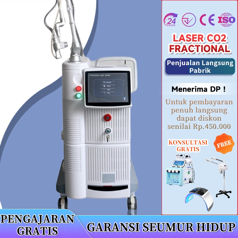 Laser co2 fractional mesin laser 4D Eurostar laser co2 wajah laser penghilang bekas luka penghilang 