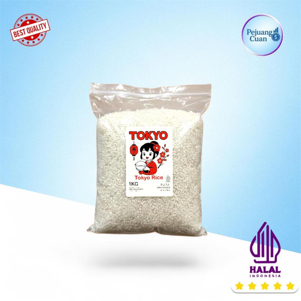 BERAS JEPANG 1 KG TOKYO JAPONICA LOCAL PREMIUM / BERAS LOCAL NO 1, BERAS SUSHI, BERAS BENTO