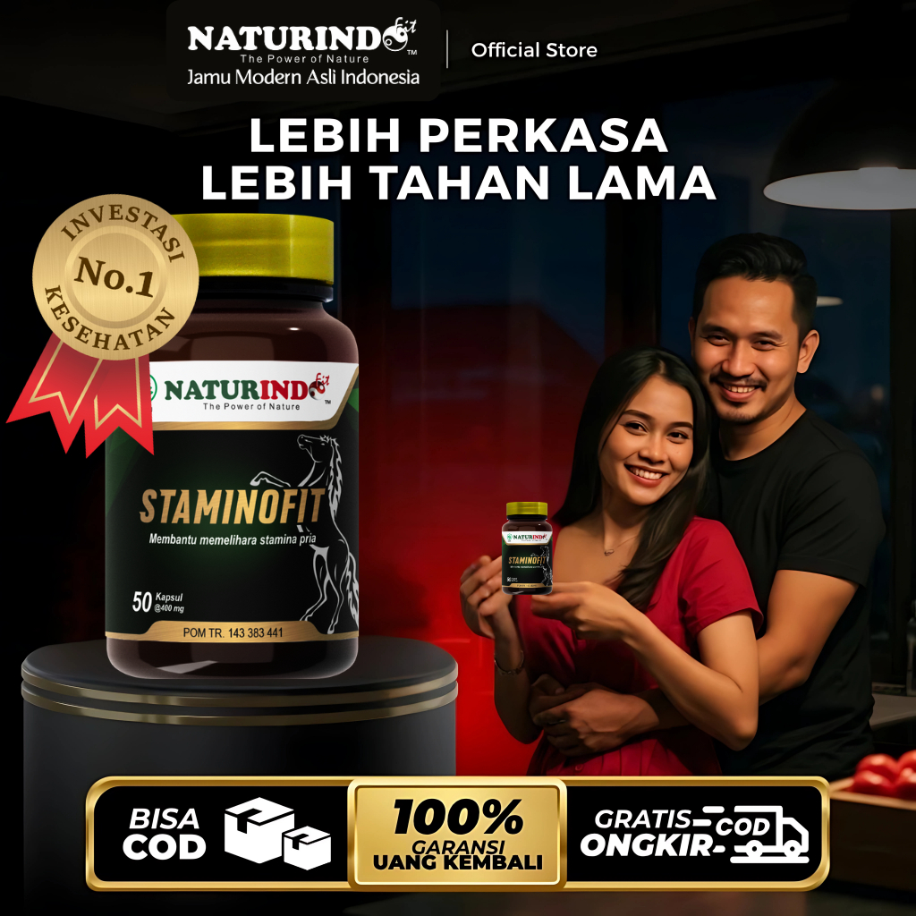 SUPLEMEN STAMINA PRIA TAHAN LAMA ORIGINAL BPOM AMPUH ATASI STAMINA PRIA GAMPANG CAPEK STAMINOFIT